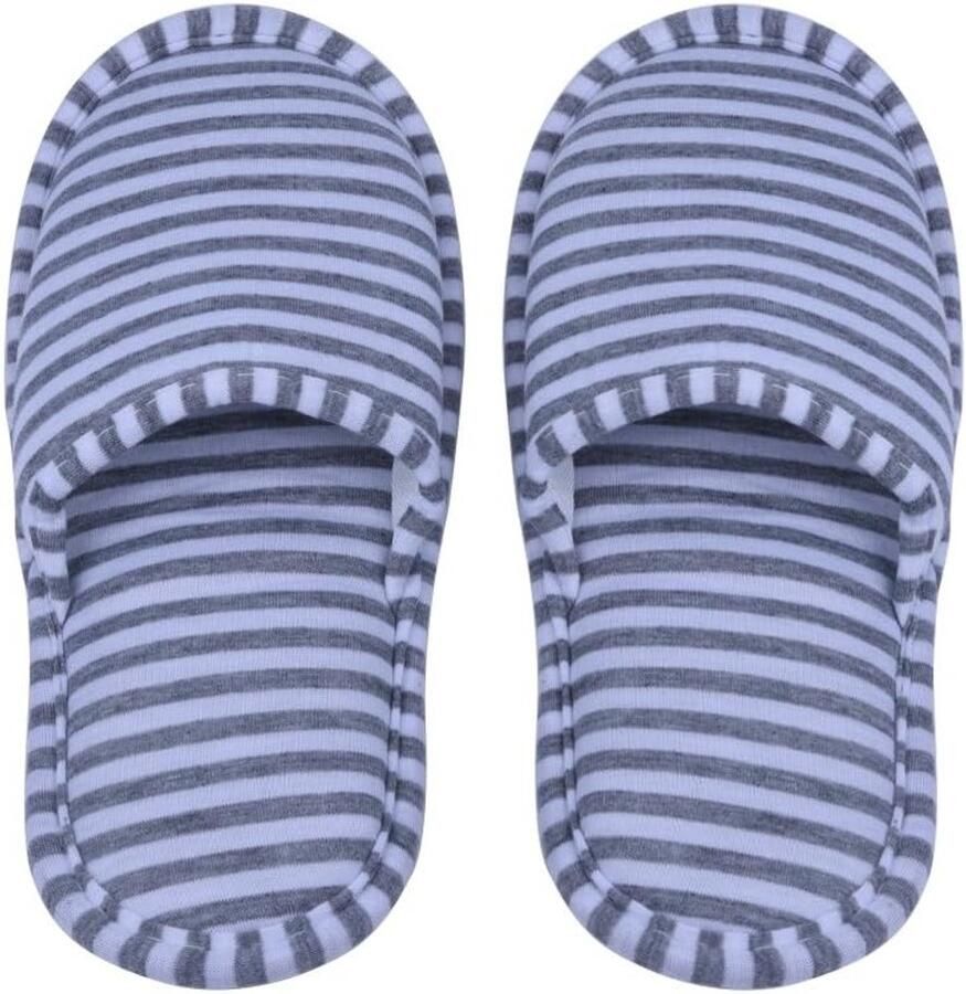 Vouwbare Slippers voor Binnen en Buiten Comfortabele Antislip Herbruikbare en Draagbare Sloffen met Opbergzak voor Thuis en op Reis Unisex 1 Paar