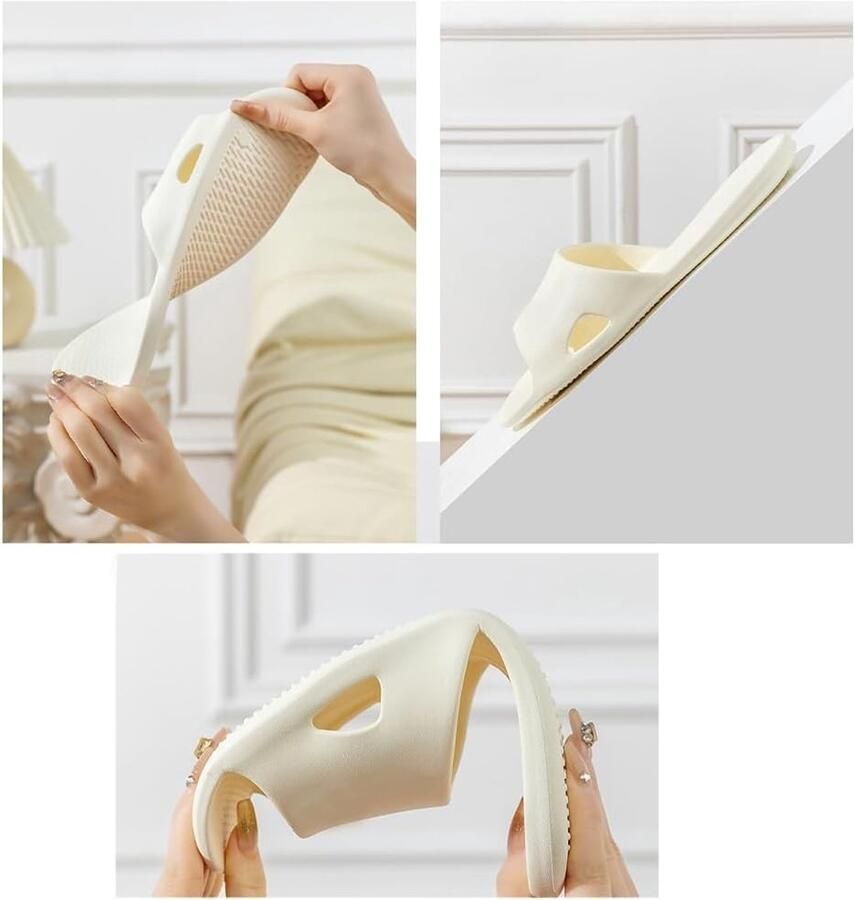 Vouwbare slippers voor reizen niet-slip hotel slippers voor badkamer en spa comfortabel en lichtgewicht