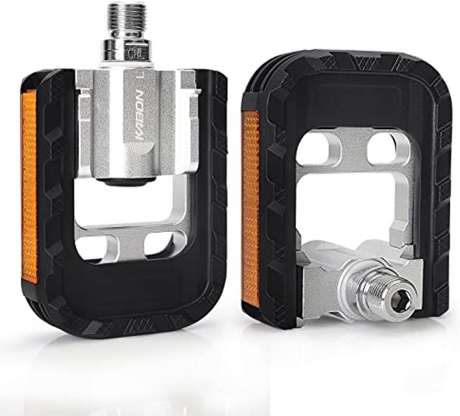 Vouwfietspedalen met Aluminium Universele 9 16 Inch Antislip Pedalen voor Vouwfiets BMX Wegfiets Mountainbike