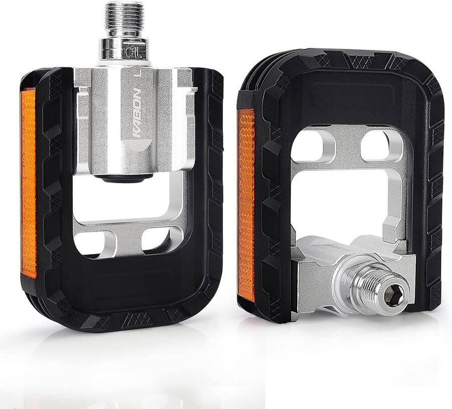 Vouwfietspedalen met Aluminium Universele 9 16 Inch Antislip Pedalen voor Vouwfiets BMX Wegfiets Mountainbike