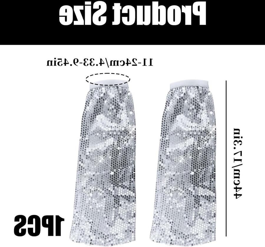 Vrouwelijke Disco Glitter Laarsjes met Pailletten voor Carnavalsoutfit en 70s Look Perfect voor Feestjes en Festivals