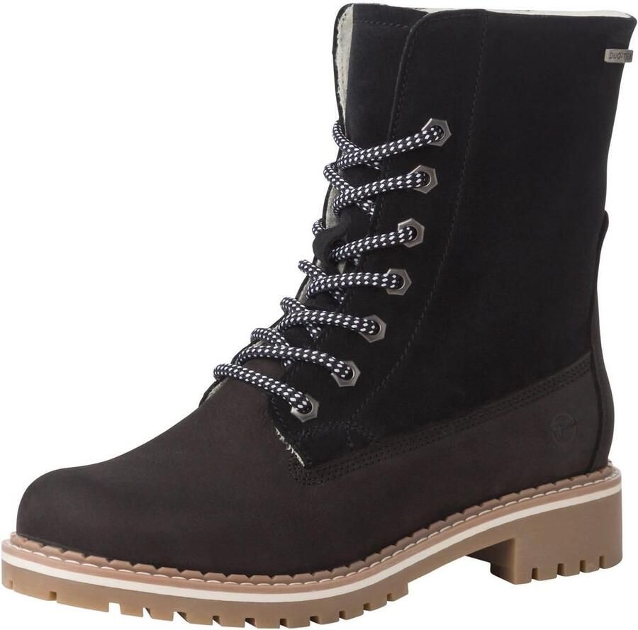 Vrouwen Enkellaarsjes met Veters Waterdichte Laarzen met DUOtex