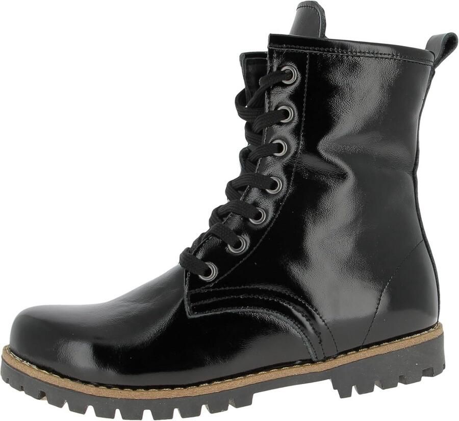 Vrouwen Lage Laarzen van Echt Leder met Rits Comfortabele Black Boots voor elke Dag