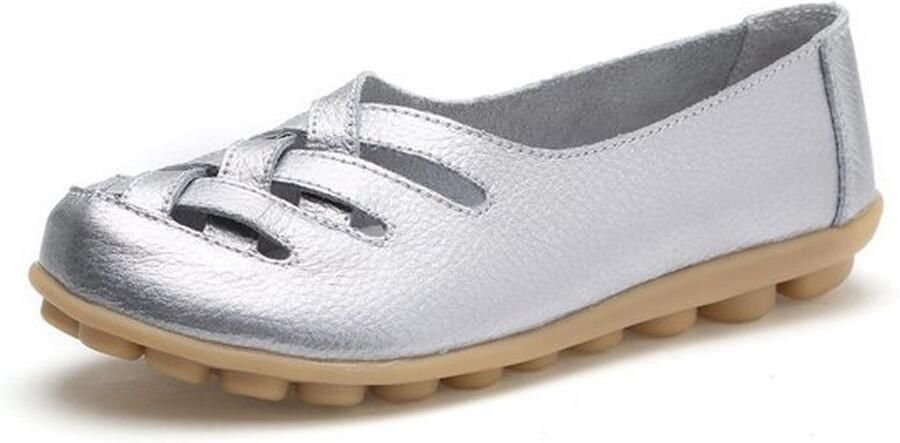Vrouwen Loafers Comfortabele Mocassins Casual Flats Zachte Wandelboot Schoenen Ronde Neus Geschikt voor Vrije Tijd Casual Stijl