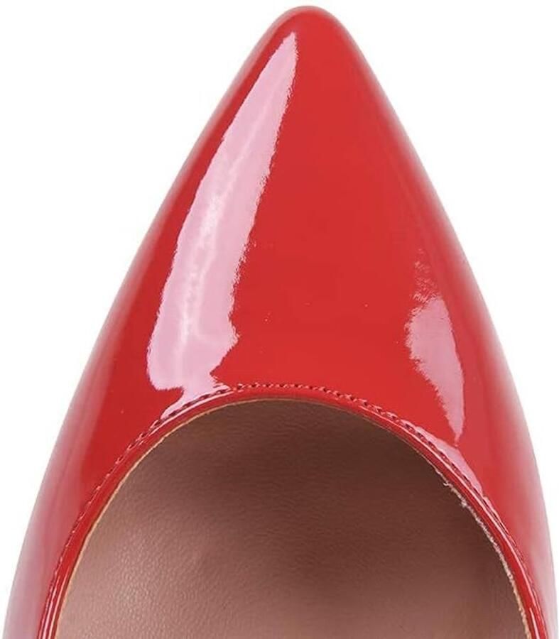 Vrouwen Stiletto Hoge Hak Sexy Puntschoen Slip Op Hof Schoenen Party Prom Bruiloft Hakken