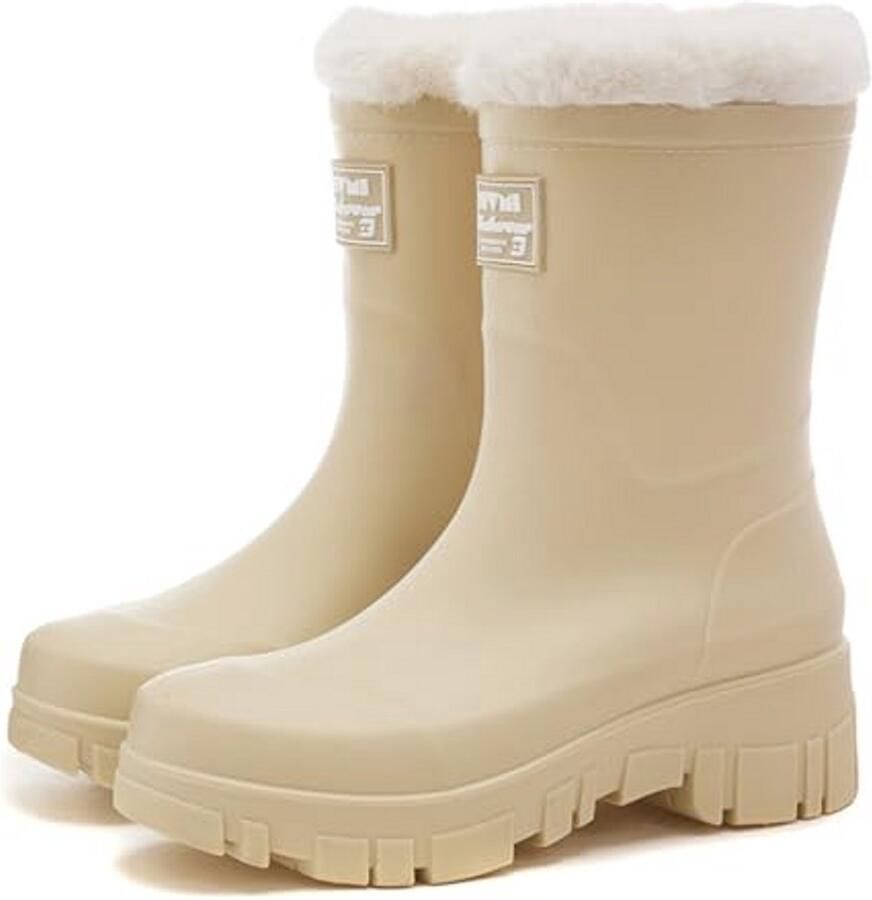 Vrouwen Waterdichte Wellington Boots Ademend Mode en Antislip Tuinschoenen voor Regen