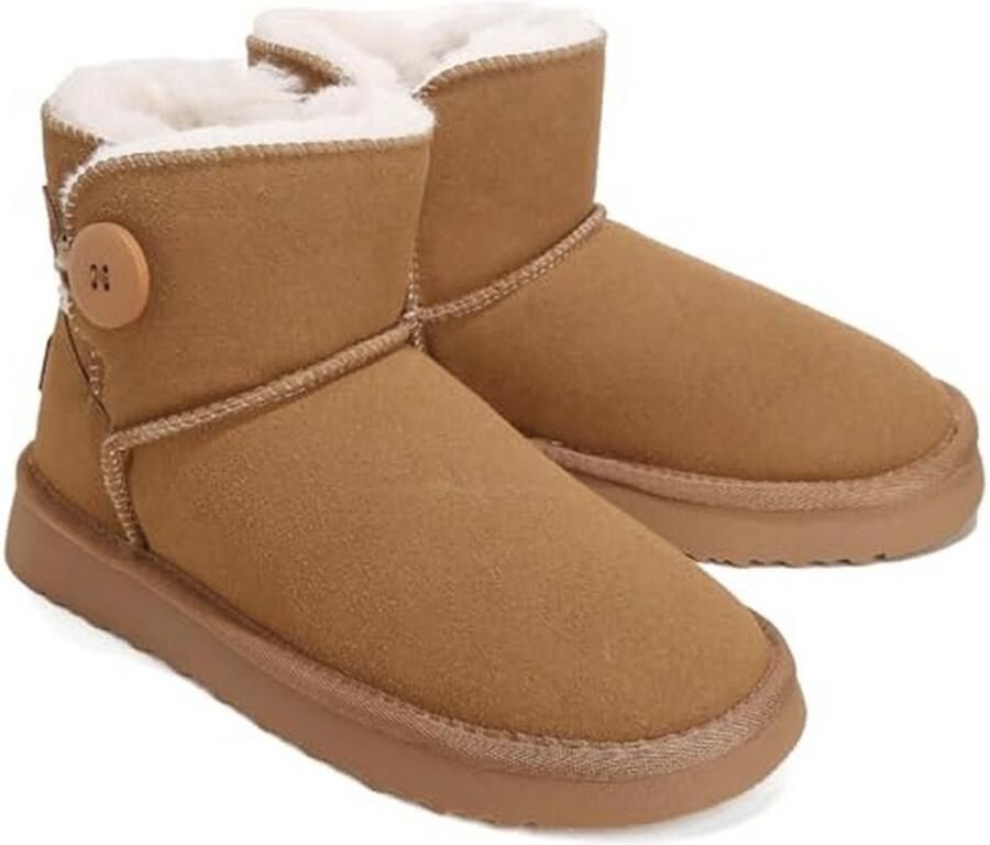 Vrouwen winterboots Warme waterdichte en non-slip sneeuwschoenen