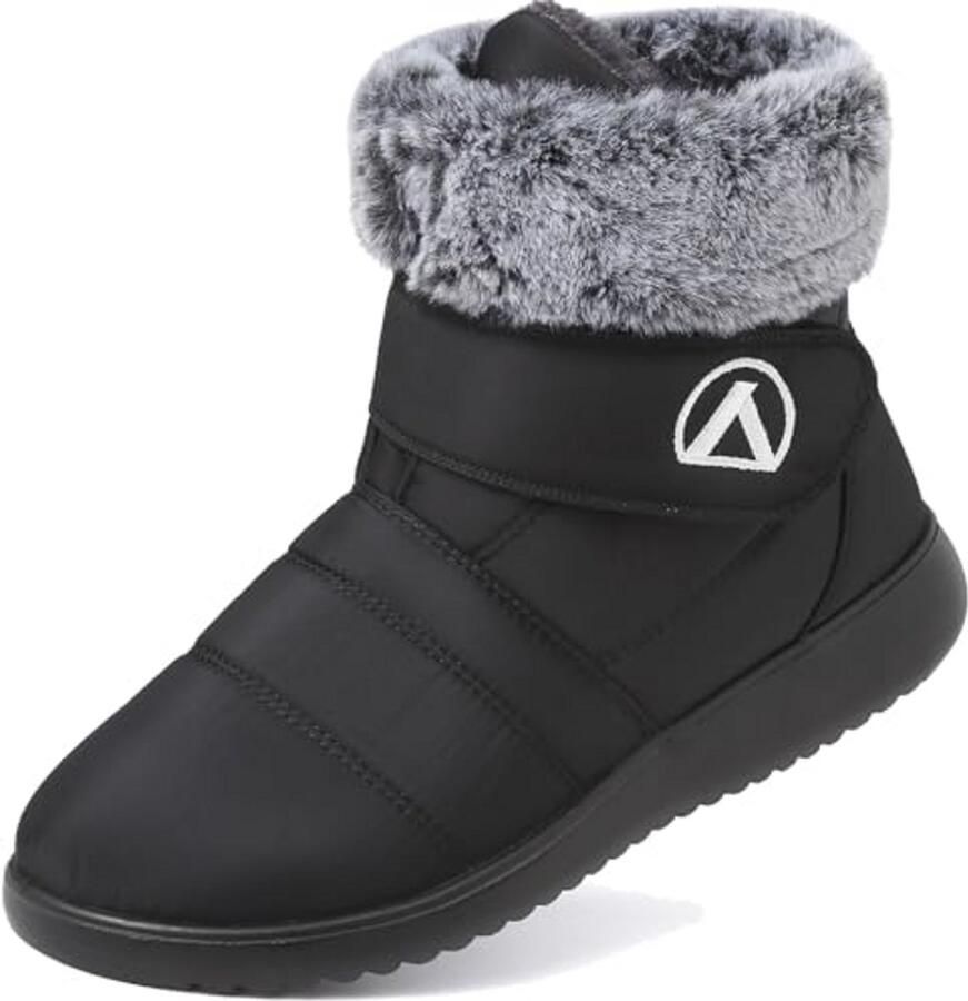 Vrouwen Winterboots Waterdichte Gevoerd Lichtgewicht en Antislip Wandelschoenen voor Buiten