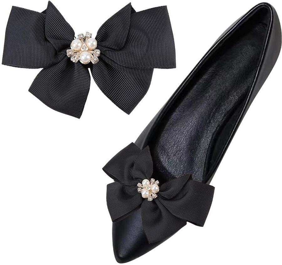 VT Goods Schoen Decoratie Strikgespen Duurzaam en Praktisch Lila Schoen Accessoires Voor Bruiloft en Party Set van