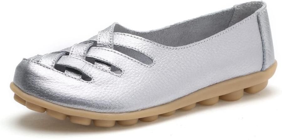 VT Goods Vrouwen Loafers Comfortabele Mocassins Casual Flats Zachte Wandelboot Schoenen Ronde Neus Geschikt voor Vrije Tijd Casual Stijl
