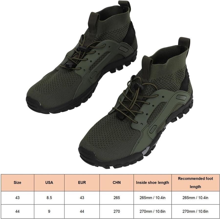 Waadschoenen Heren Ademend Schokabsorberend Anti-slip Comfortabel voor Vissen en Wandelen - Foto 1