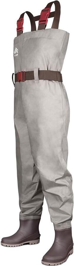 Waterdichte en Ade d Waders voor nen en : Ideaal voor Vissen en Jagen met Stevige Groin Boots