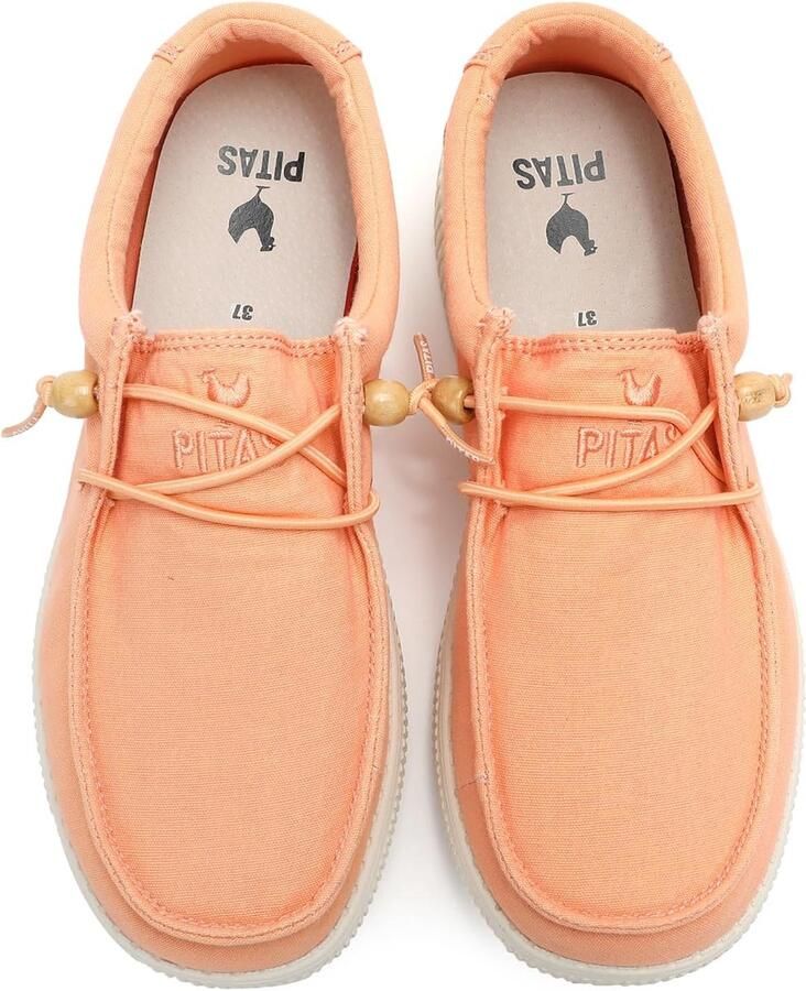 WALK IN PITAS WP150 WASHED Mocassins voor Heren Platte schoenen Bootschoenen Zomerschoenen Sneakers Casual schoenen Walkinpitas schoenen