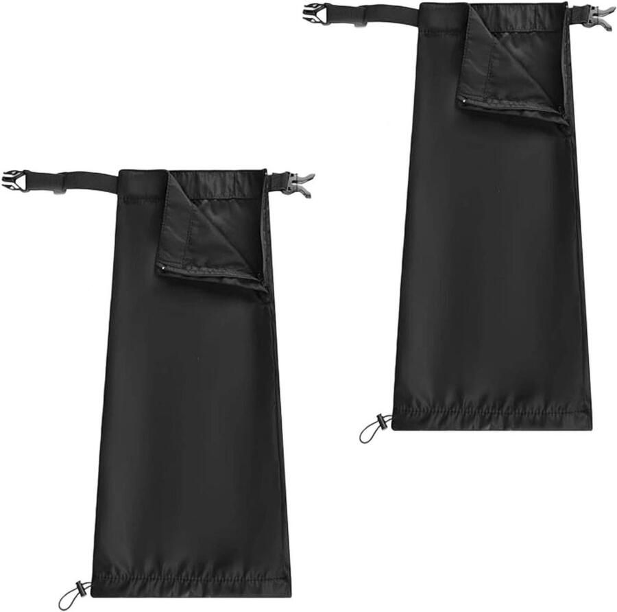 Wandel Gaiters Beenbeschermers Gazon Verzorging Waterdicht 56x27x Zwart