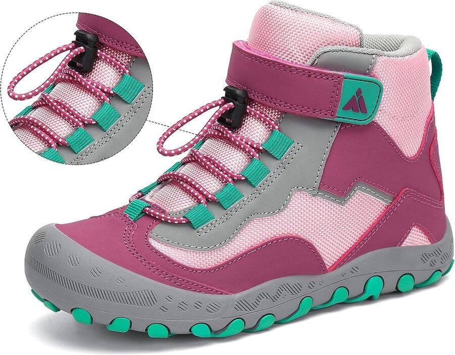 Wandelschoenen kinderen 24 EU waterdicht lichtgewicht non-slip grip voor avontuur ShopVlot