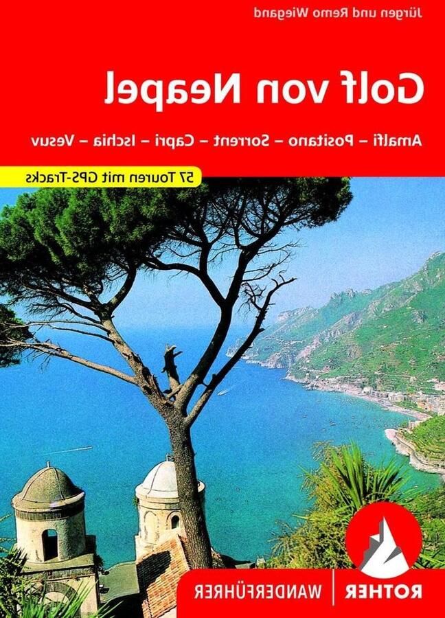 Wandelgids Golf van Napels Wandelboek Campanië Wandelen in Italië 57 GPS-Tracks 198 pagina's Niet gespecificeerd