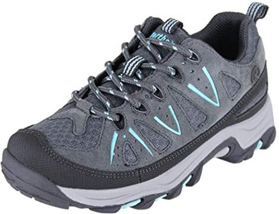 Wandellaarzen voor Kinderen Grijs Aqua