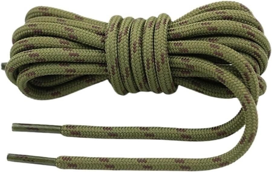 Wandelschoen Veters Ronde Schoenveters Outdoor Activiteiten Hoge Dichtheid Weving 2 Paar Kleuren