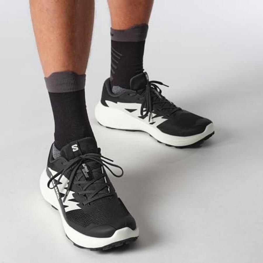 Wandelschoen voor Heren Comfortabele Trail Schoen Zwart