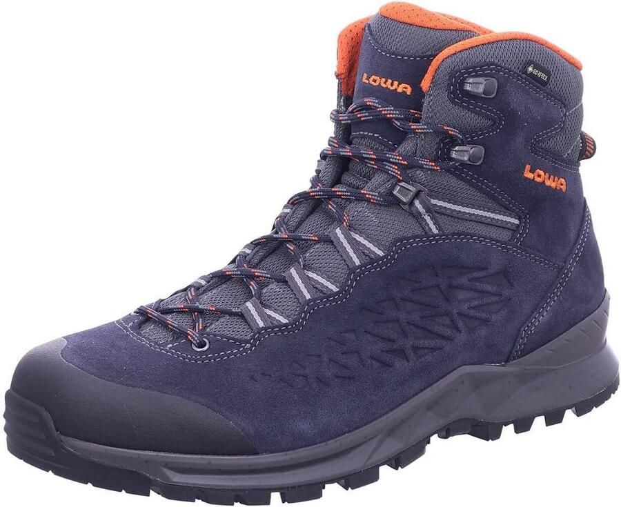 Wandelschoenen Dames Waterdicht Gore-Tex Middelhoog Blauw