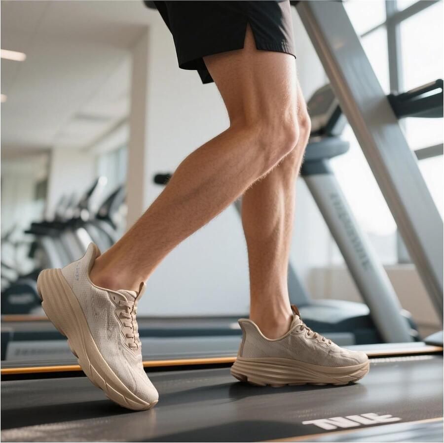 Wandelschoenen Heren 40 EU Beige Antislip Comfortabele Workout Sneakers ShopVlot