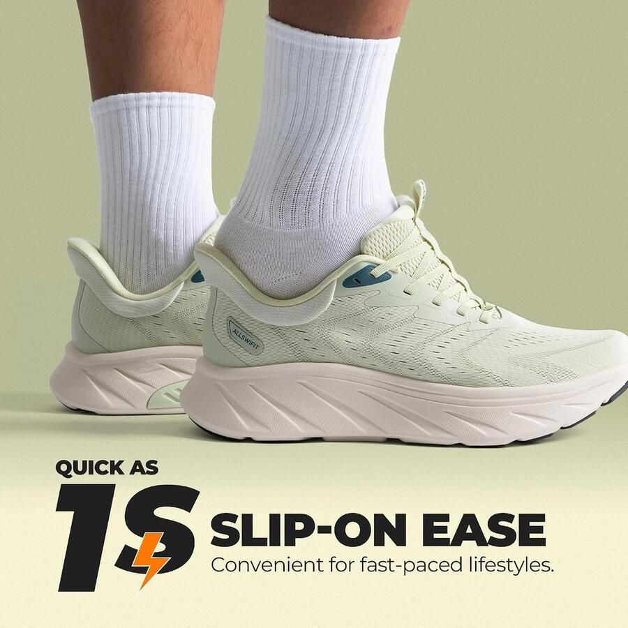 Wandelschoenen heren 43 EU lichtgroen ademend comfortabel voor workouts ShopVlot