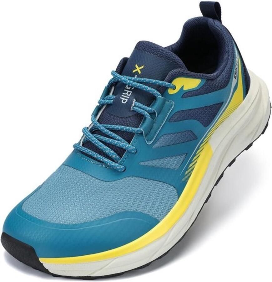 Wandelschoenen Heren Ademend met Brede Pasvorm en Stevige Grip voor Trekking en Trailrunning