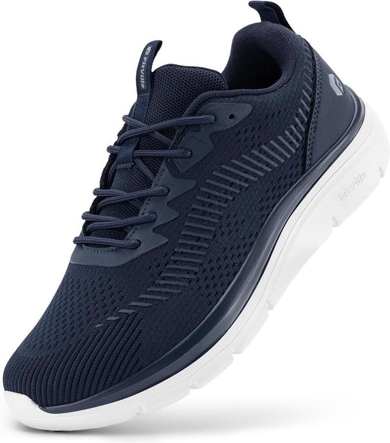 Wandelschoenen Heren Extra Brede Sneakers Ademende Hardloopschoenen Comfortabele Sportschoenen Voor Brede Voeten