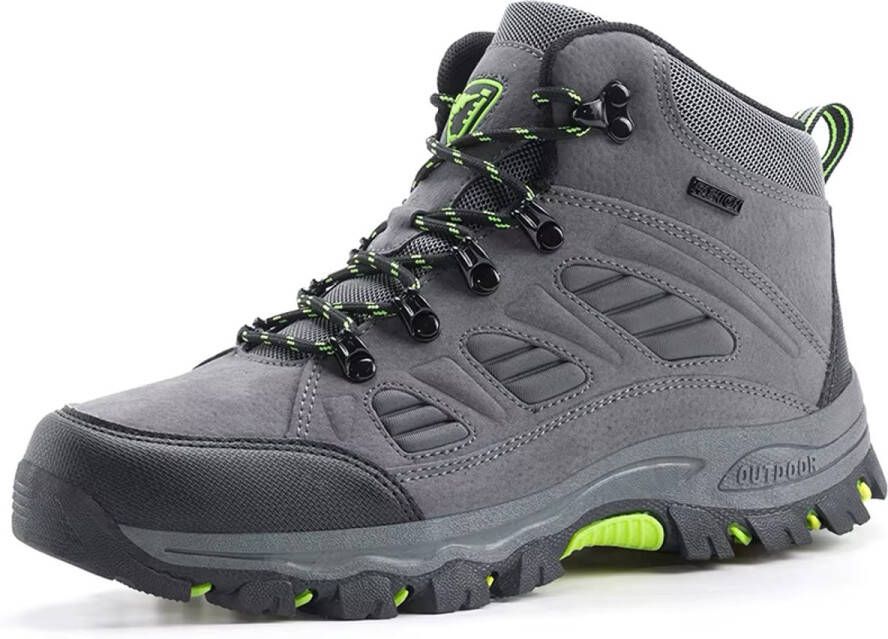 Wandelschoenen Heren Hiking Bergschoenen grijs
