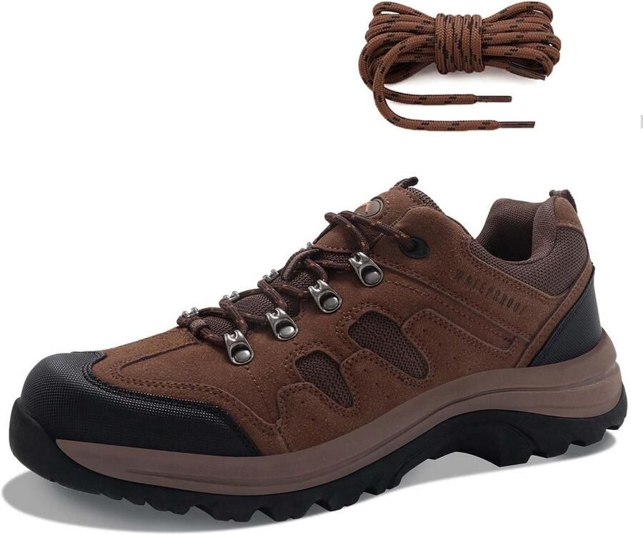 Wandelschoenen Heren Lichtgewicht Ademend en Flexibel voor Trekking Klimmen en Wandelen