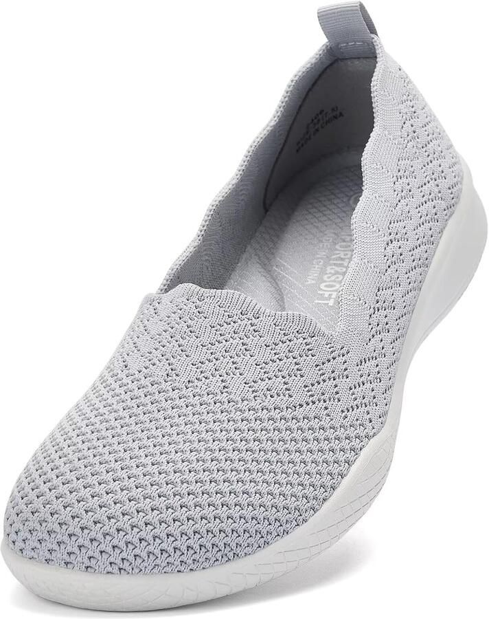 Wandelschoenen Lichtgewicht Knit Slip op Mesh Comfortabele Barefoot Minimalistische Sneakers