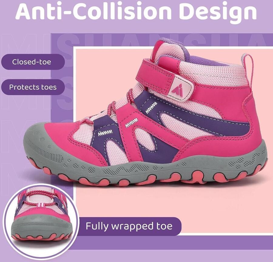 Wandelschoenen meisjes lichtgewicht antislip perfect voor buitenactiviteiten ShopVlot