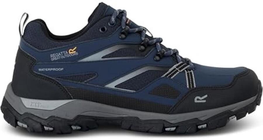 Wandelschoenen voor heren Waterafstotend Blauw