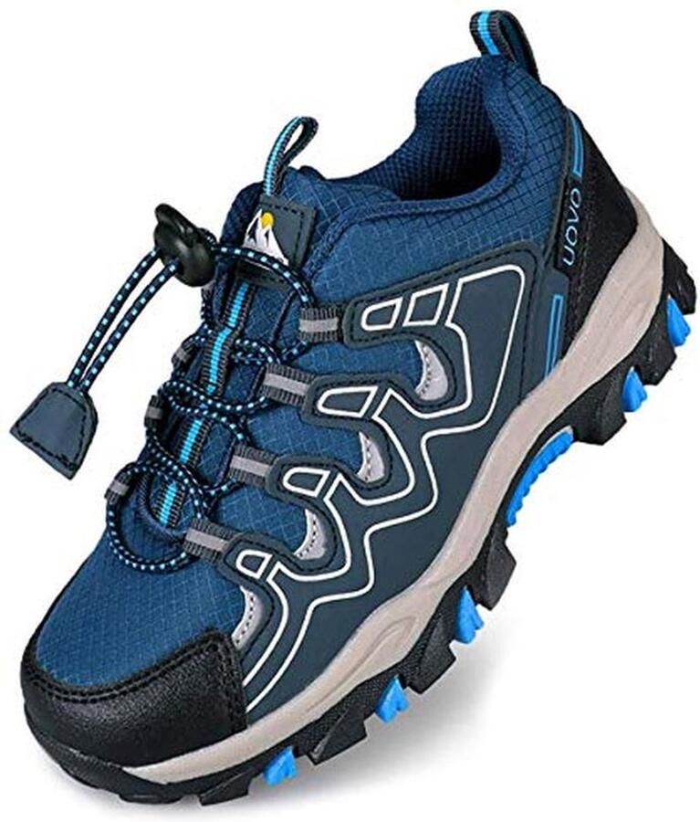 Wandelschoenen voor jongens Sportieve sneakers voor kinderen Trek- en loopschoenen voor outdoor activiteiten in zwart