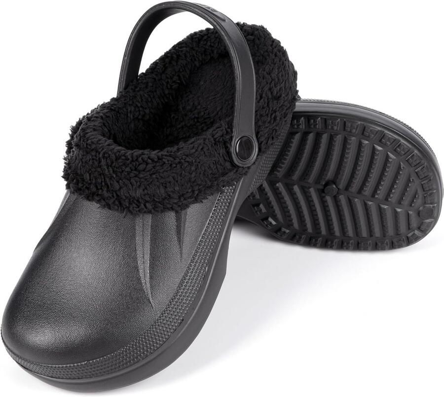Warm Gevoerde Klompen Unisex Waterdichte Tuinschoenen en Comfortabele Pantoffels
