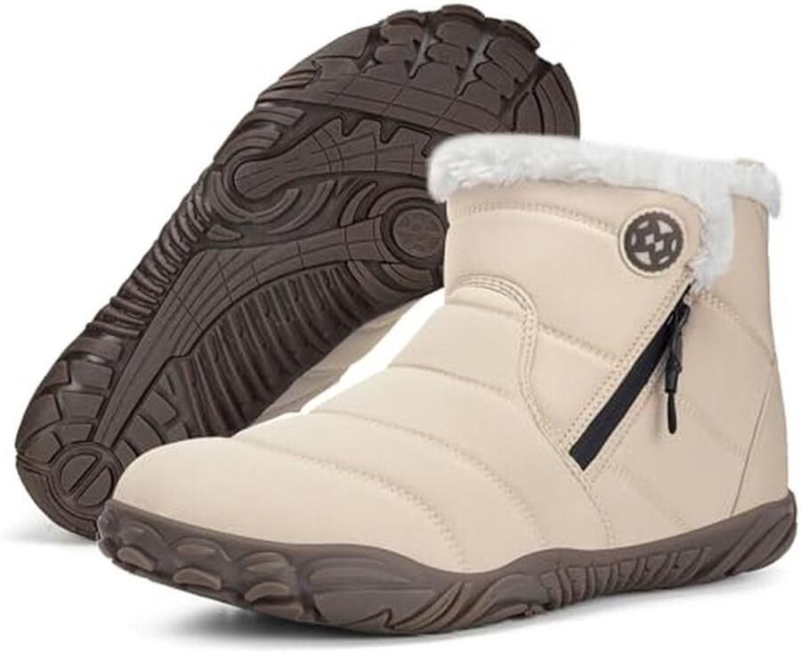 Warm Gevoerde Winter Laarzen voor en Brede Teen Sneeuw Schoenen