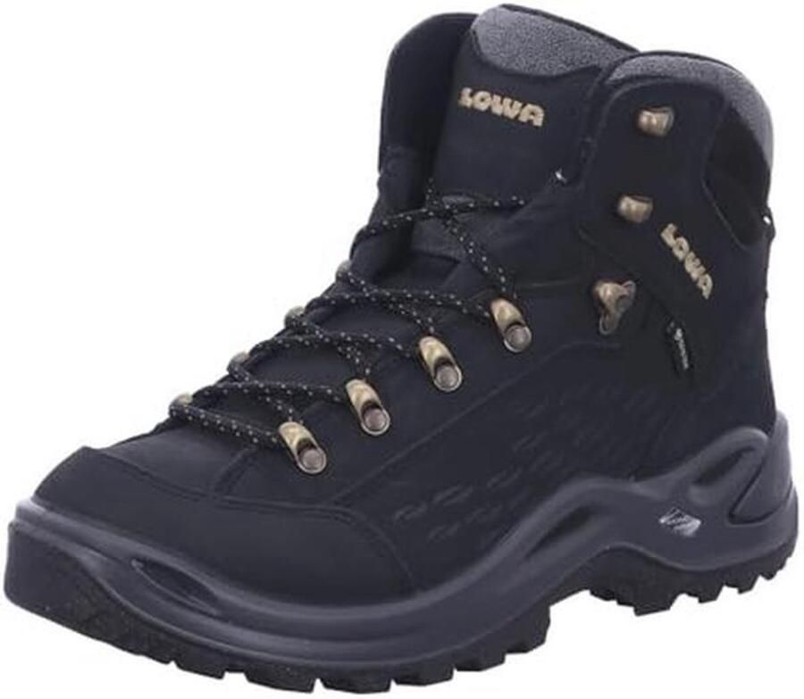 Warm GTX Mid Dames Wandelschoenen Zwart Champagne