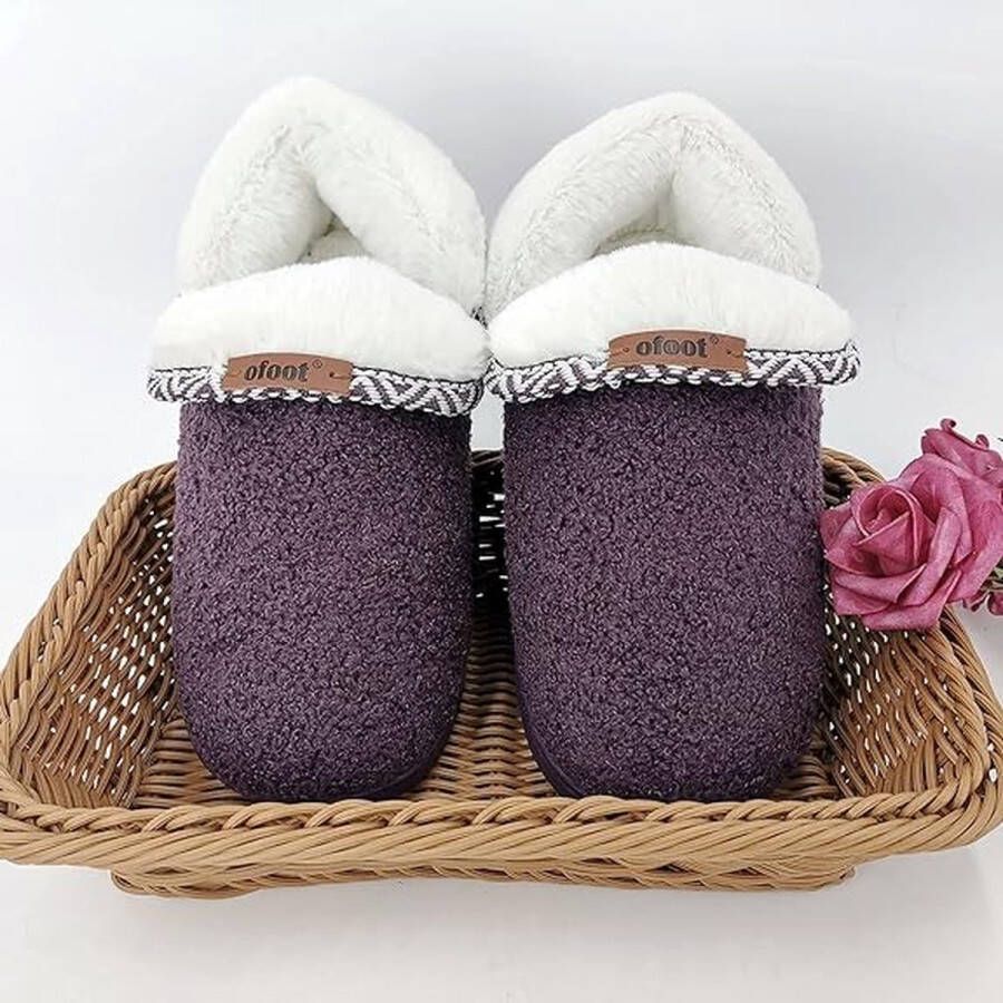 Warm winter slippers -Dunlop women's slippers - Foto 1