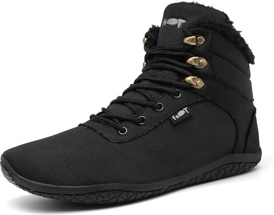 Warme Barefoot Laarzen Herfst Winter Unisex met Brede Toe Box Lichtgewicht en Flexibel