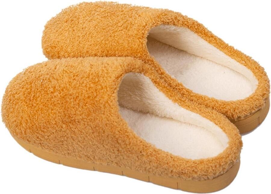 Warme comfortabele unisex vilten sloffen met zachte voering voor binnen en buiten