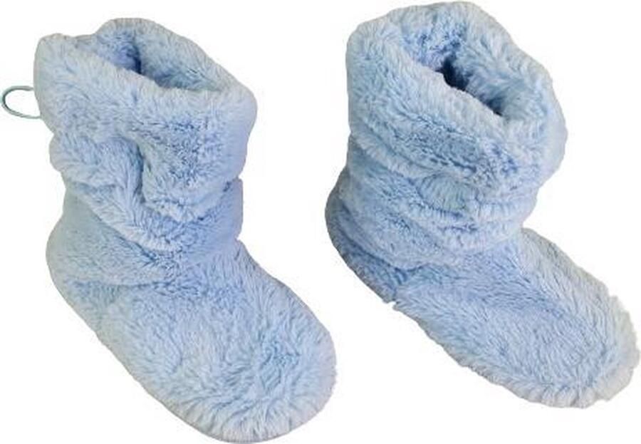 Pantoffels hoog model Lichtblauw Pantoffels unisex Warme pantoffels – Sloffen – Winter Kerst cadeau – Kerstcadeau – Kerst – Sinterklaas – Cadeau Mode – Warm Cozy