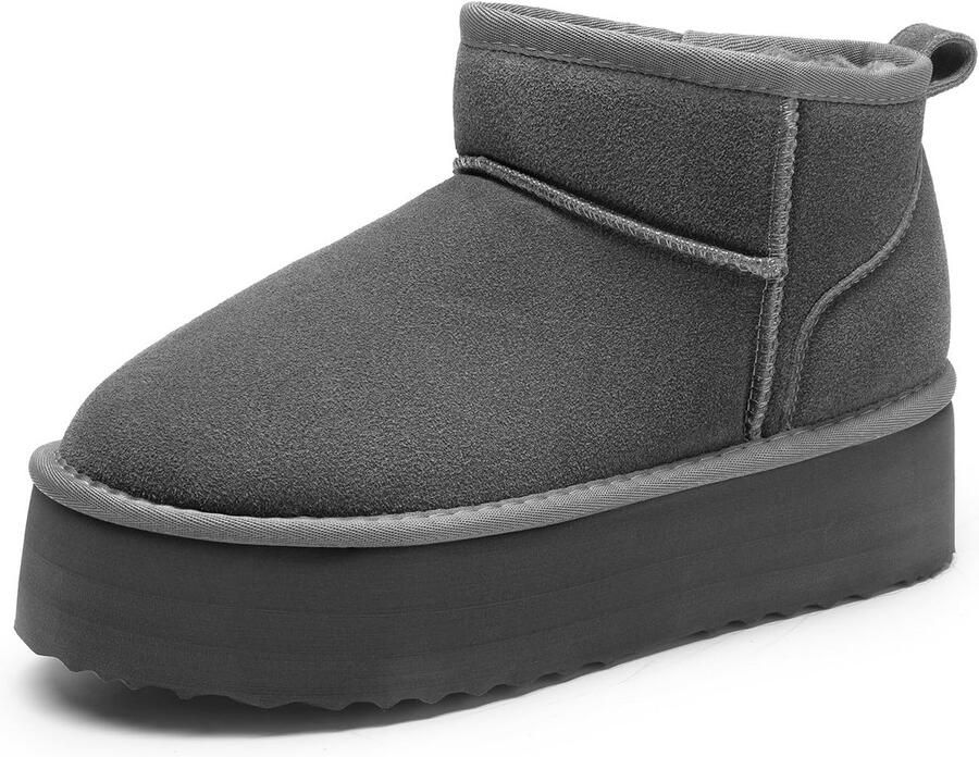 Warme waterafstotende snowboots met warme voering voor en