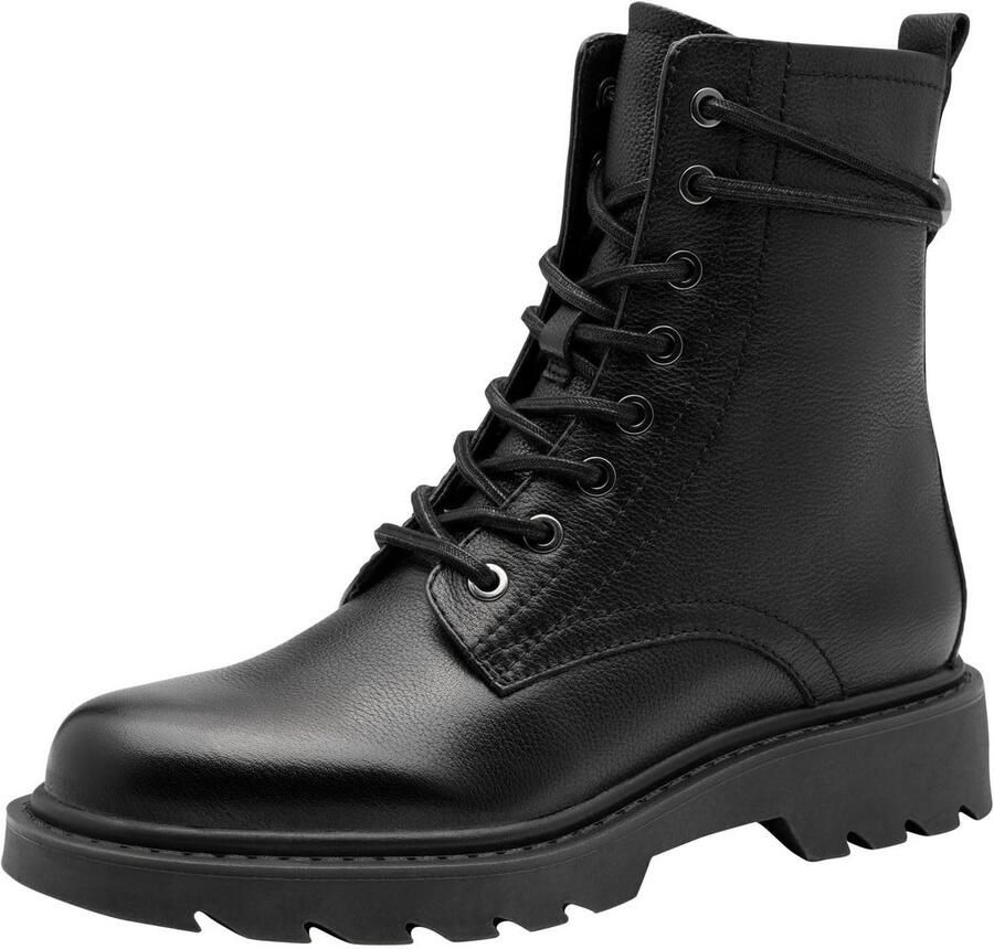 Warme Dames Enkellaarzen met Veters Comfortabele Platte Hak