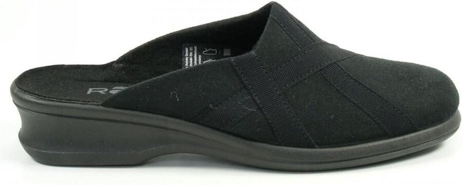 Warme Dames Instappers Met Anti-Shock Zool Open Achterkant