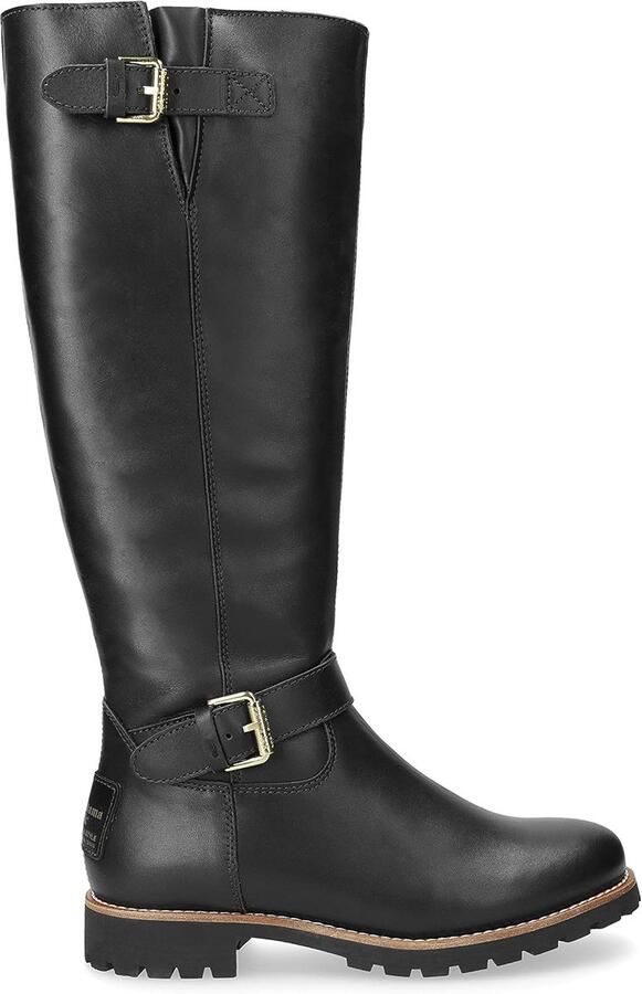 Warme Dames Laarzen Hoog Leer Waterdicht Schapenwol Voering