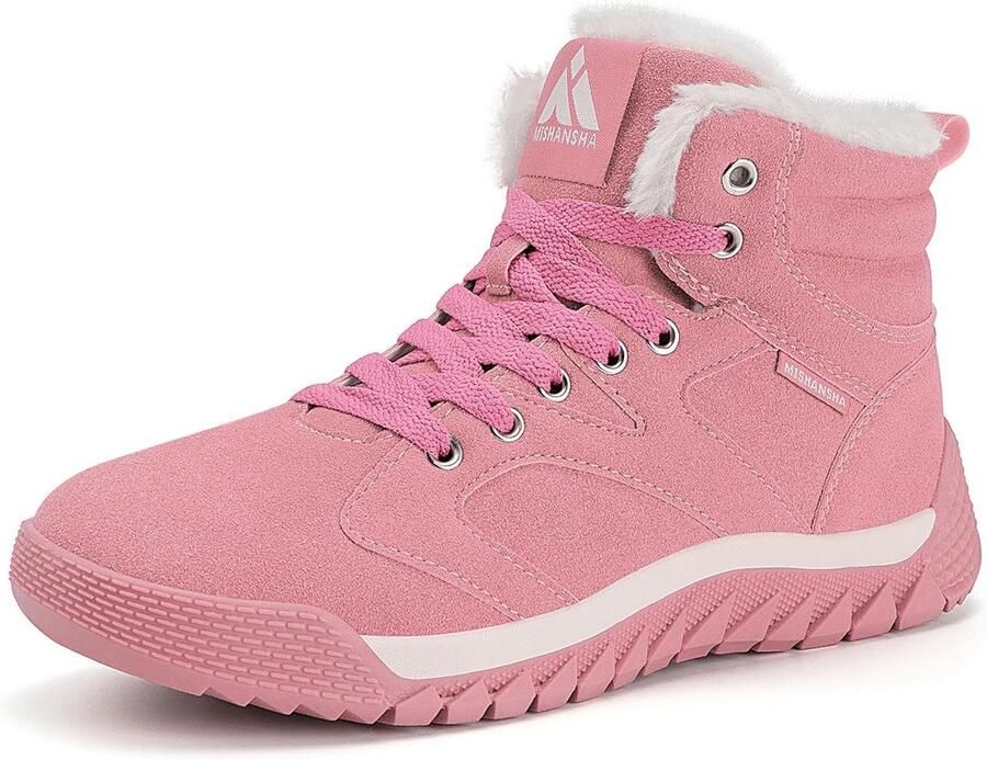 Warme Dames Snowboots Antislip Waterdichte Winterlaarzen voor Sneeuw en Kou