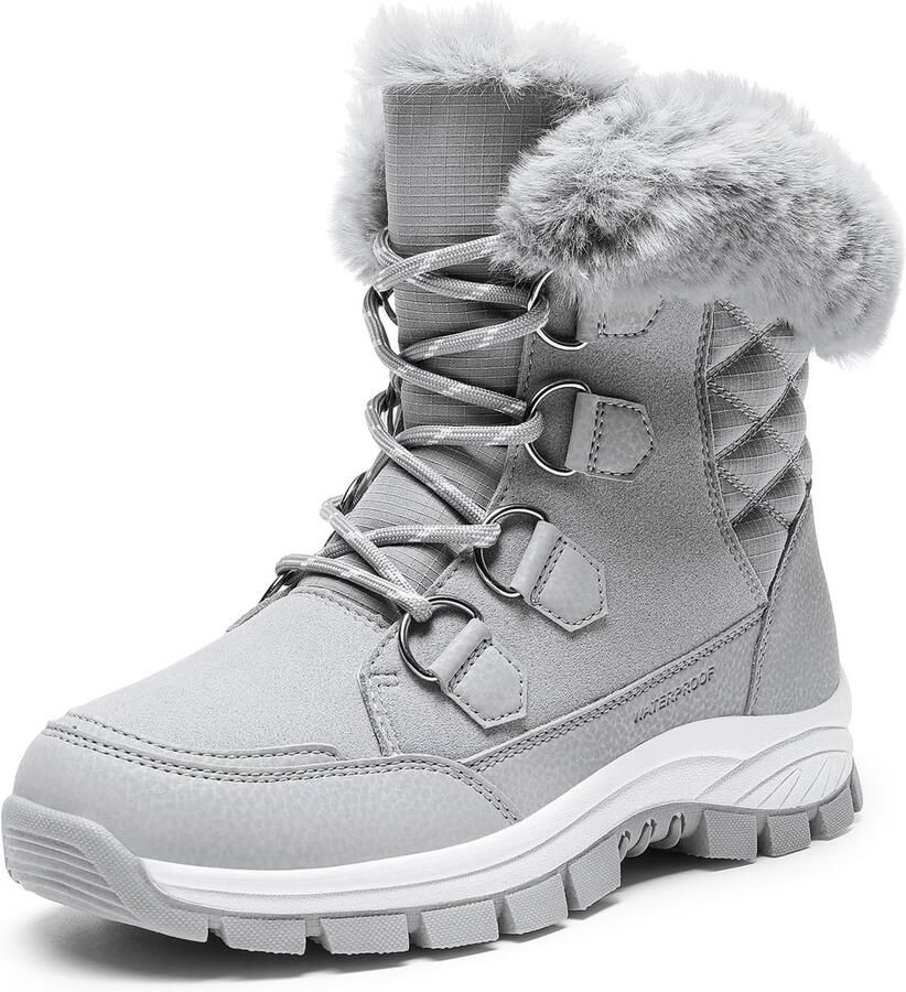Warme en Stijlvolle Snowboots voor Dames Waterdichte Winterlaarzen