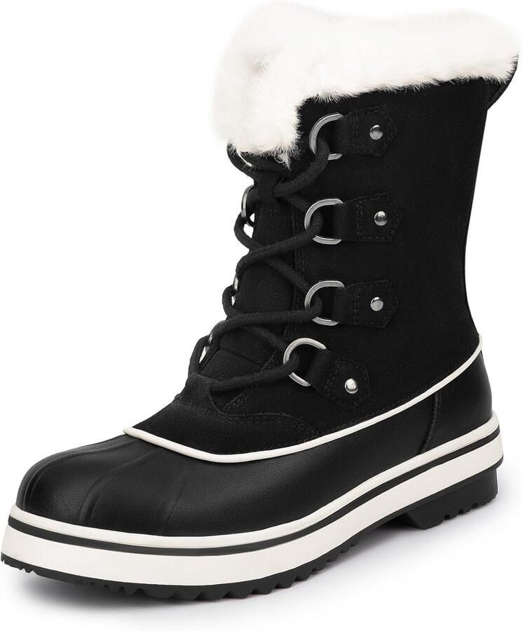 Warme Dames Snowboots Waterdichte Winterlaarzen voor Herfst en Winter