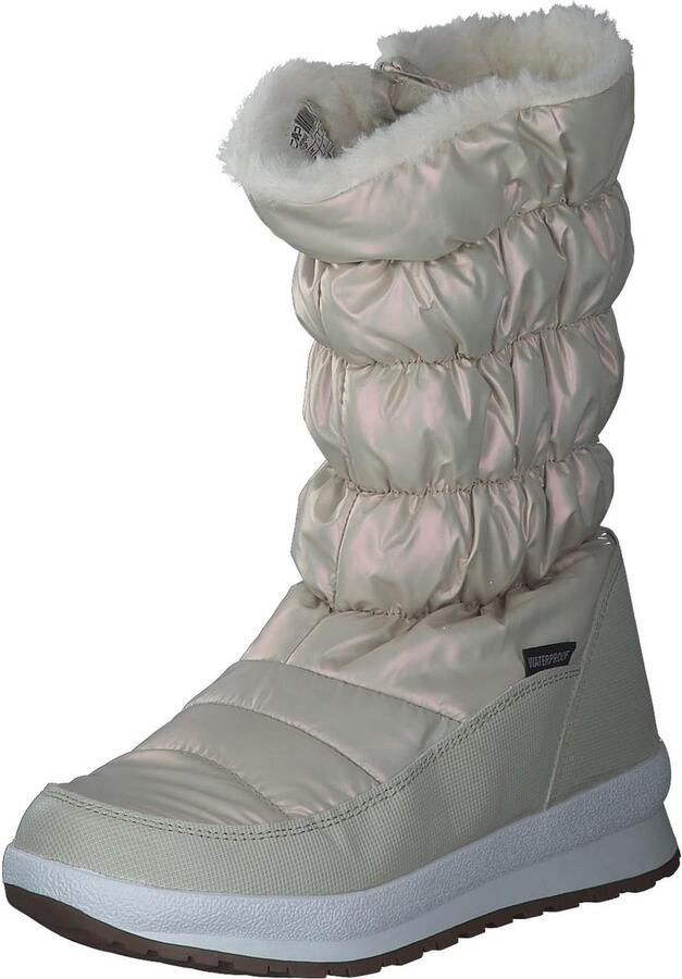 Warme Dames Snowboots Winterlaarzen Waterdicht Off-White