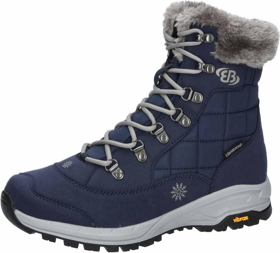 Warme en waterdichte dames winterlaarzen met Vibram zool
